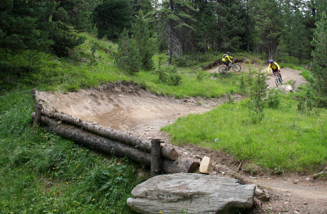 Mottolino: bikepark pro každého sjezdaře, amatéra i profíka