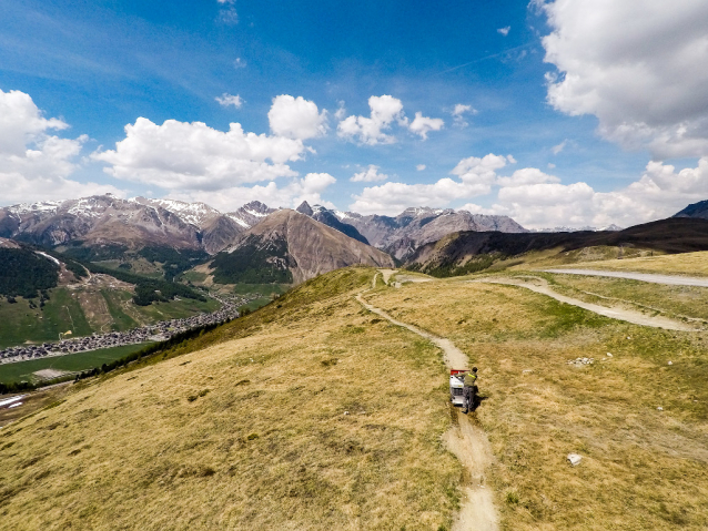 Mottolino: bikepark pro každého sjezdaře, amatéra i profíka