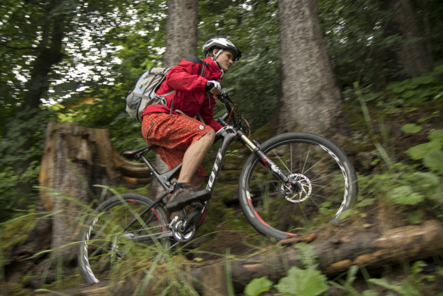 Bikepark Tirol v Matrei pod Europabrücke 