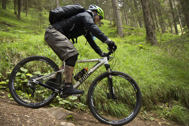 Bikepark Tirol v Matrei pod Europabrücke 