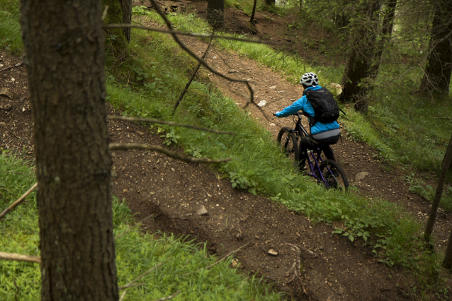 Bikepark Tirol v Matrei pod Europabrücke 