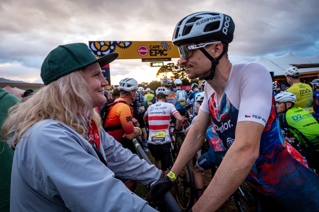 Na startu Královské etapy Cape Epic.