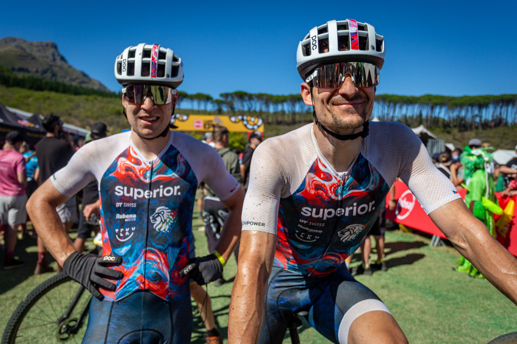 Superior Lions (Filip Adel / Vojtěch Neradil) na Cape Epic 2026.