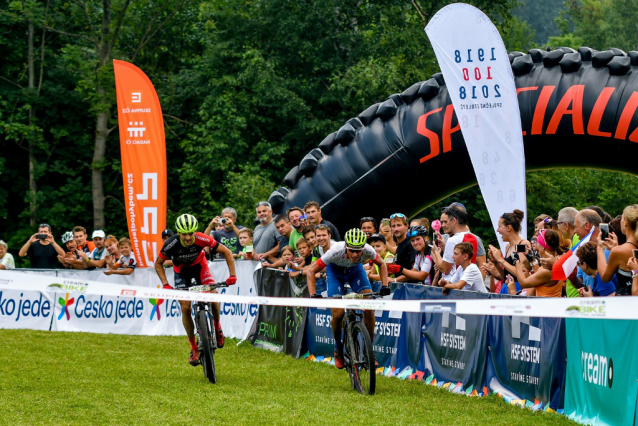 Bike Čeladná vyhrál o řídítka Matouš Ulman