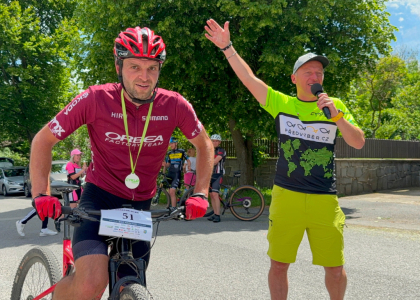 Cyklistický maraton Vysočiny: Pechkův hattrick