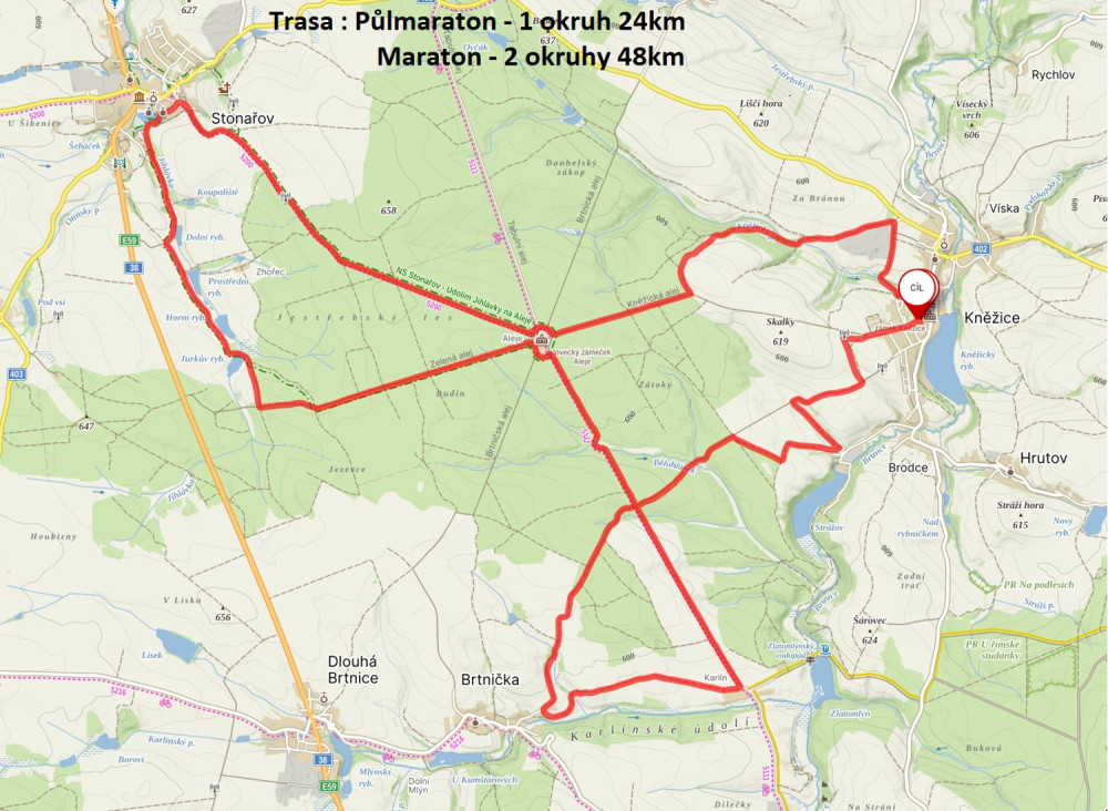 Bikemaraton Vysočina.