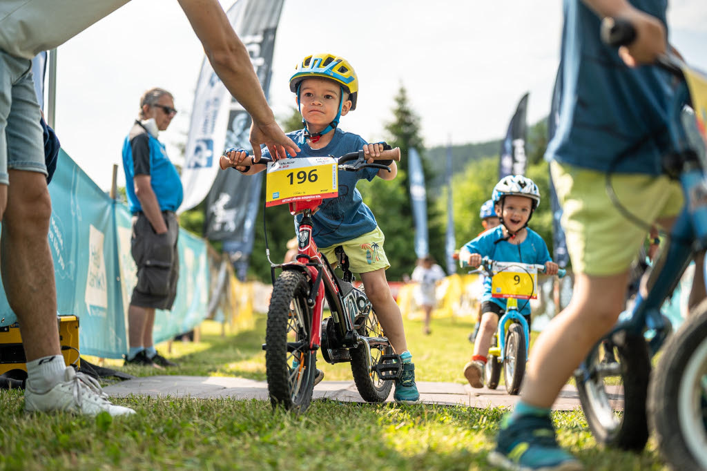Dětské závody Bike Valachy 2021.