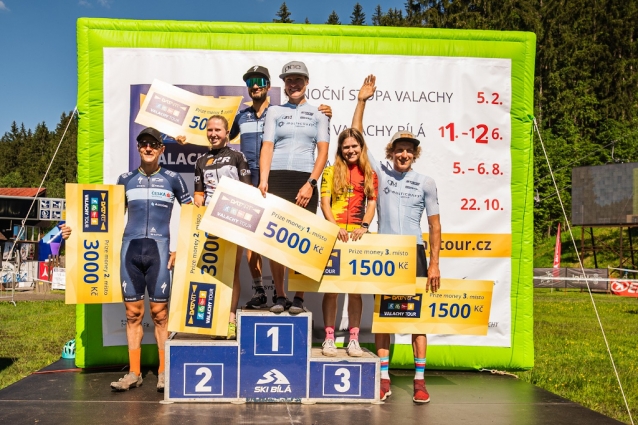 O stupních vítězů v Bike Valachy rozhodla až cílová rovinka