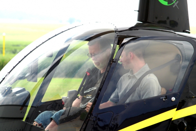 Pilotem vrtulníku na zkoušku