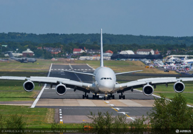 Airbus A380 dnes přistane v Praze