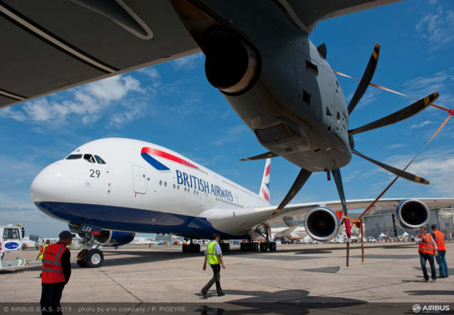 Airbus A380 dnes přistane v Praze