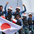 Team Japan celebrate stunning win at SailGP in Taranto