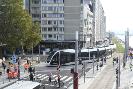 Lutych spustil tramvaje po 60 letech
