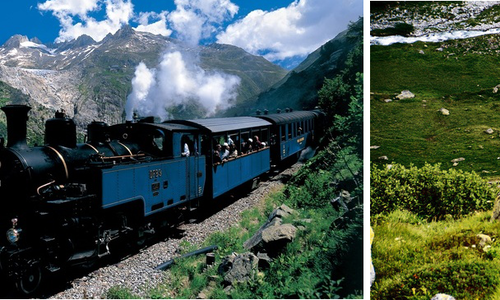 Furka Pass Steam Railway 