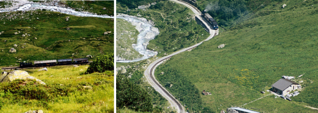 Furka Pass Steam Railway 