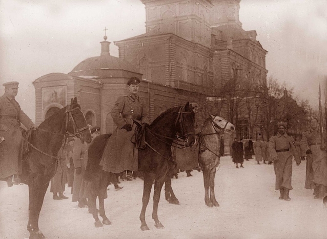 Český generál Vojcechovský utíkal s kozáky přes Bajkal před bolševiky