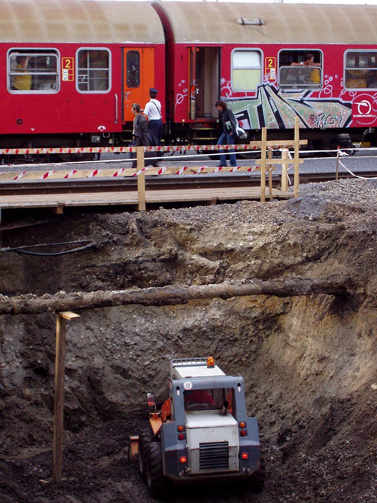 Poprad, rekonstrukce nádraží.