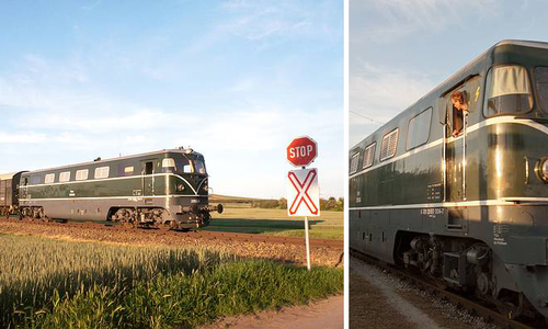 Nostalgický vlak Reblauský expres