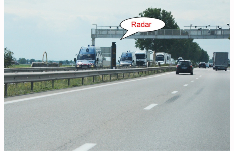 Francie: Pozor radar!