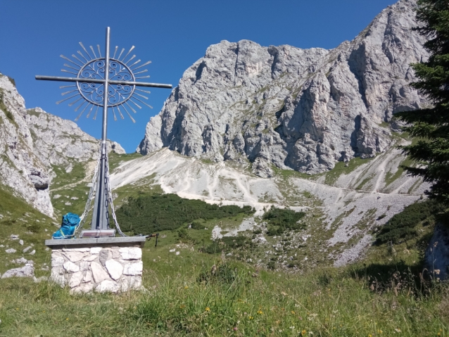 Hüttengrat na Hochwiesler nad Gimpelhaus