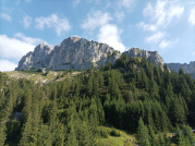 Hüttengrat na Hochwiesler nad Gimpelhaus