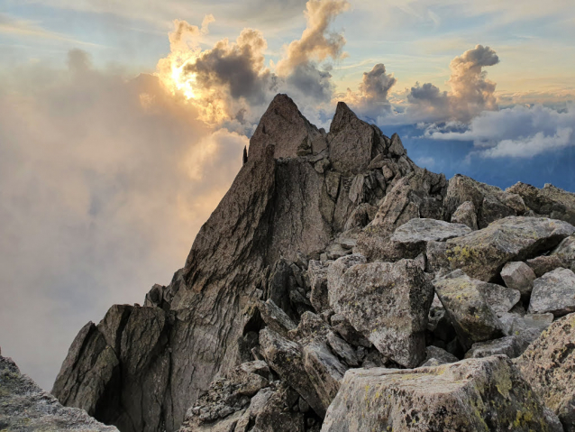 Cassinova cesta na Piz Badile (3308 m) 