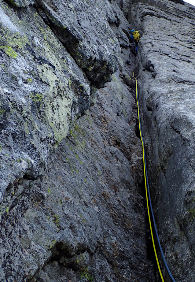 Cassinova cesta na Piz Badile (3308 m) 