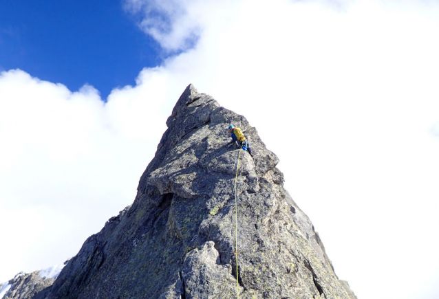 Cassinova cesta na Piz Badile (3308 m) 