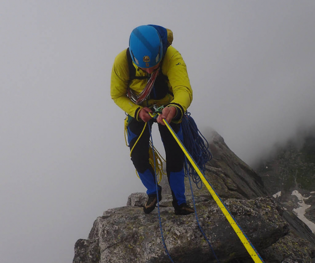 Cassinova cesta na Piz Badile (3308 m) 