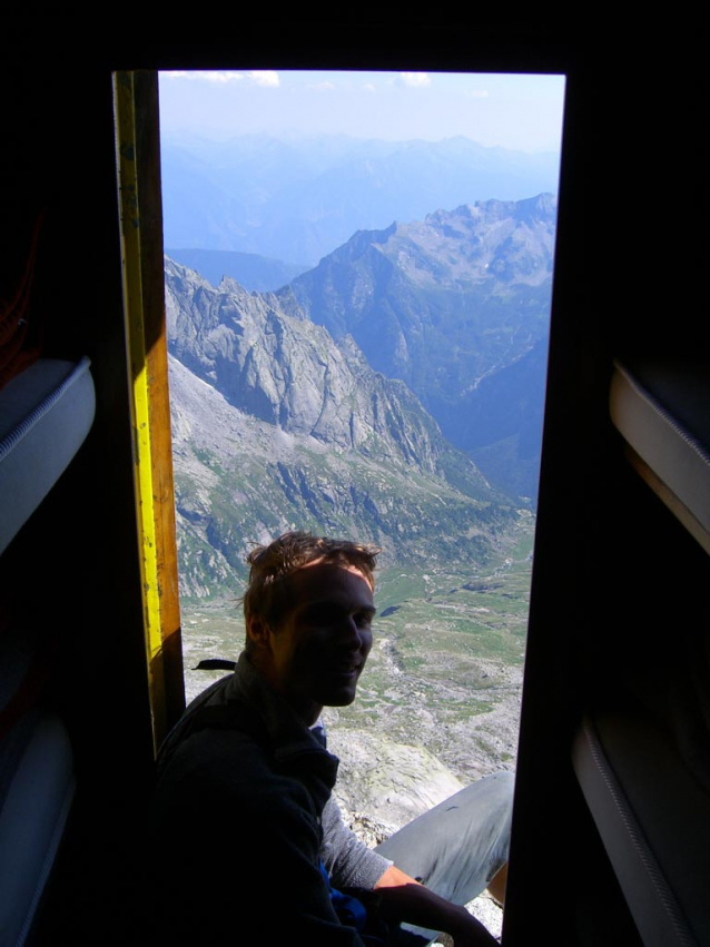 Cassinova cesta na Piz Badile 