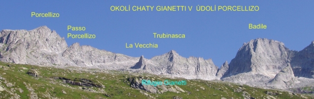 Skalní jehla Dente della Vecchia