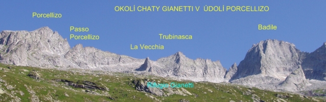 Skalní jehla Dente della Vecchia