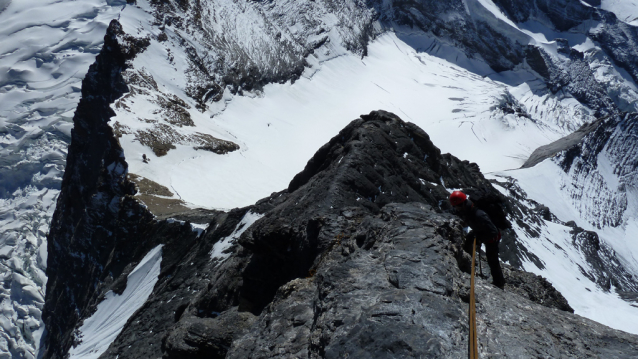 Mittellegi: Hřebenová klasika na Eiger