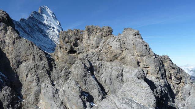 Mittellegi: Hřebenová klasika na Eiger