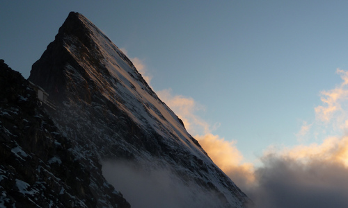Blesk zabíjel u chaty Mittellegi na Eigeru Blesk zabíjel u chaty Mittellegi na Eigeru