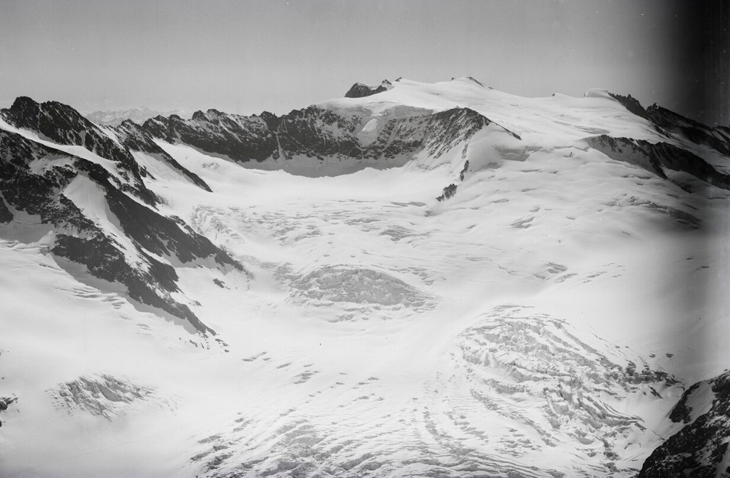 Eggstock, Dammastock, Triftgletscher 1931.