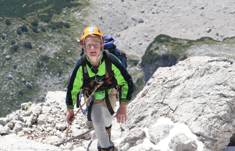 Ošklivý a vzrušující Johann na Dachstein