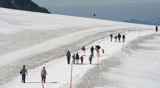 Ošklivý a vzrušující Johann na Dachstein