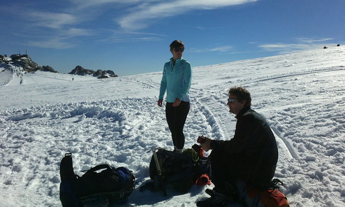 V Alpách se již lyžuje V Alpách se již lyžuje