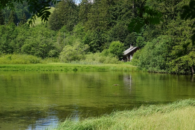 Severozápadní hřeben na Brunnkogel nad Attersee