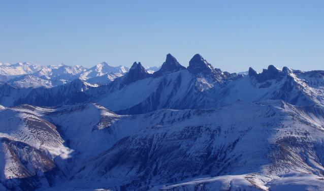 Pic de la Pyramide: mixový hřebínek v Alpe d´Huez