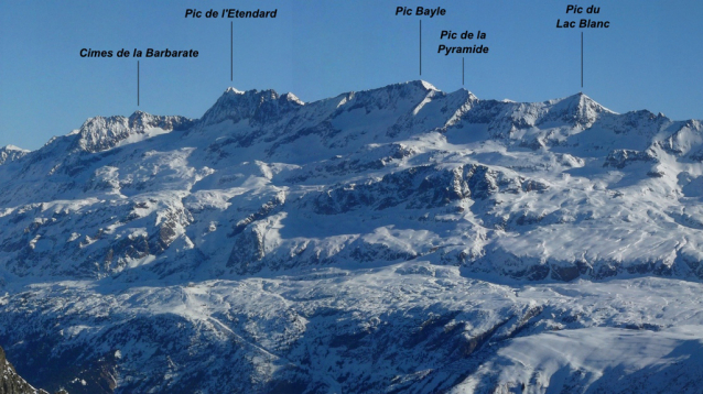 Pic de la Pyramide: mixový hřebínek v Alpe d´Huez