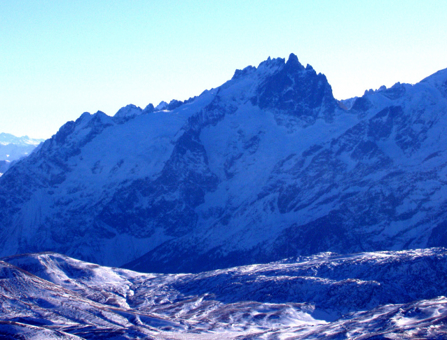 Pic de la Pyramide: mixový hřebínek v Alpe d´Huez