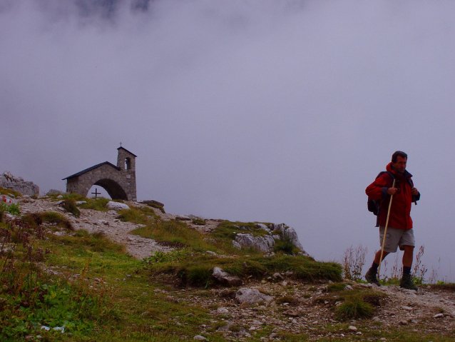 Via Ampferer na Campanile Basso