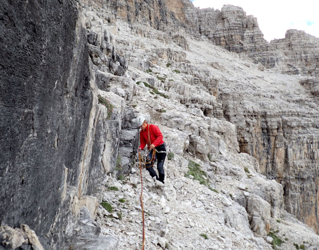 Brenta Alta - dobrodružná horolezecká normálka