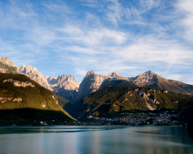 Nejlepší italské jezero Molveno