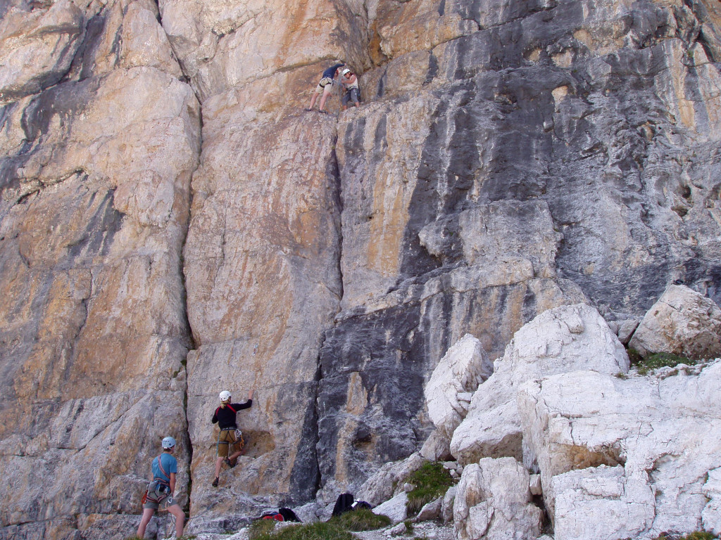 Rifugio Tosa Pedrotti Klettergarten 2007.