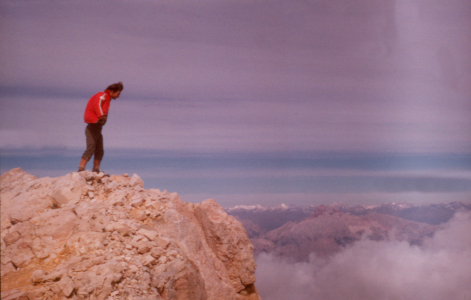 Ballova lávka na Monte Pelmo