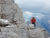 Jižní stěna Cima Ovest na Tre Cime di Lavaredo