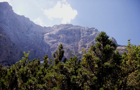 Tisíc metrů na Hochtor v Gesäuse